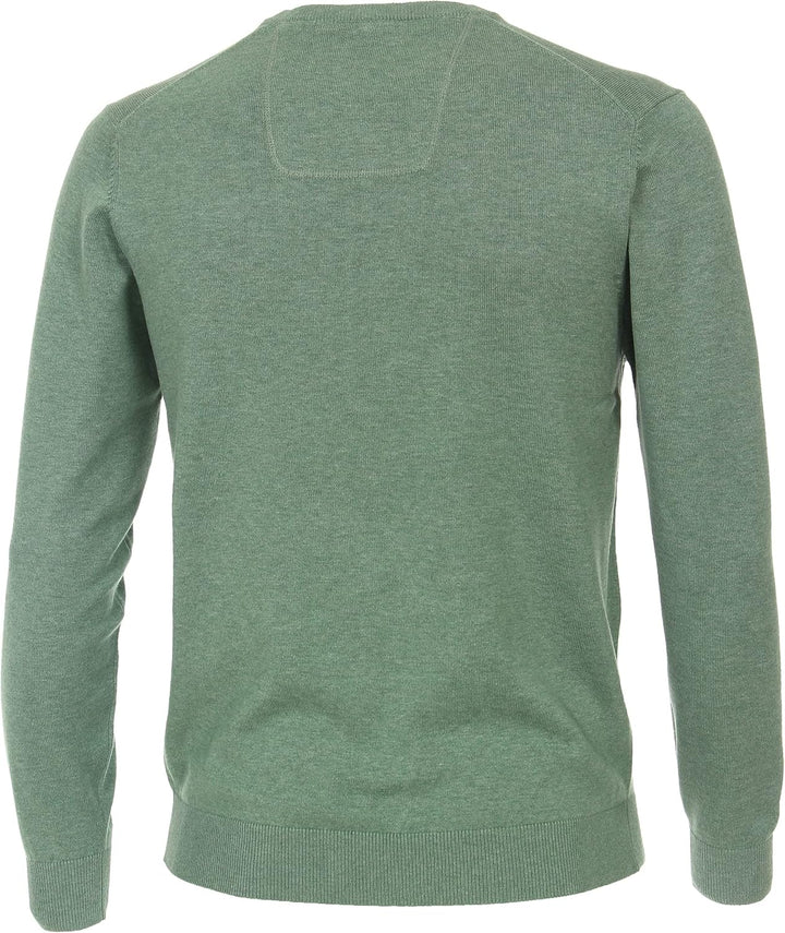CASAMODA Herren Pullover S 487- Orange, S 487- Orange