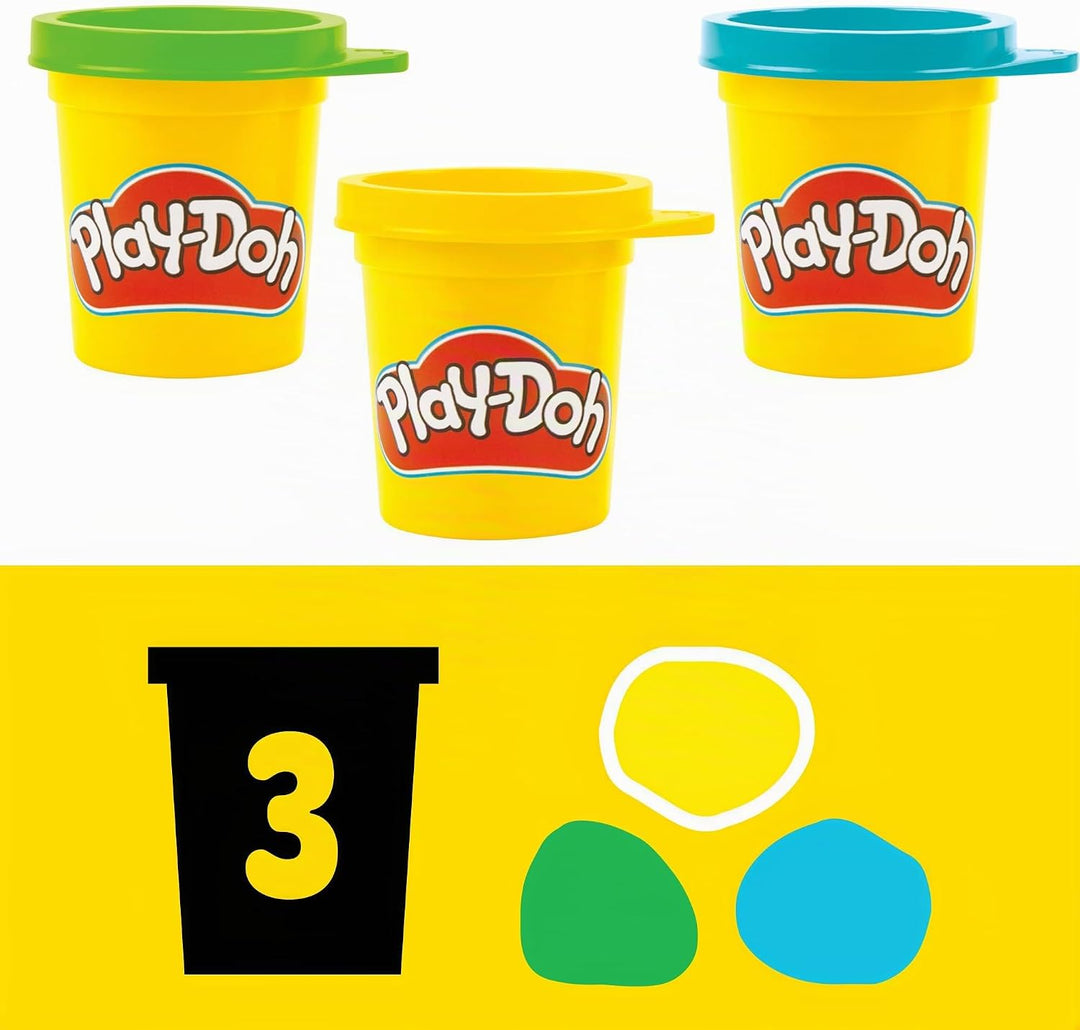 Play-Doh Disney Junior Knet-Werkstatt für unterwegs Micky Maus Spielset, zum Kneten und Spielen für