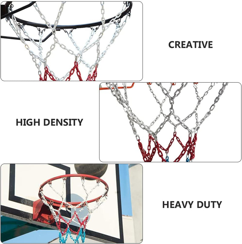 BESPORTBLE Schwerer Basketball Basketball Net Ersatz Heavy Duty Basketball Kette Net Basketball Hoop