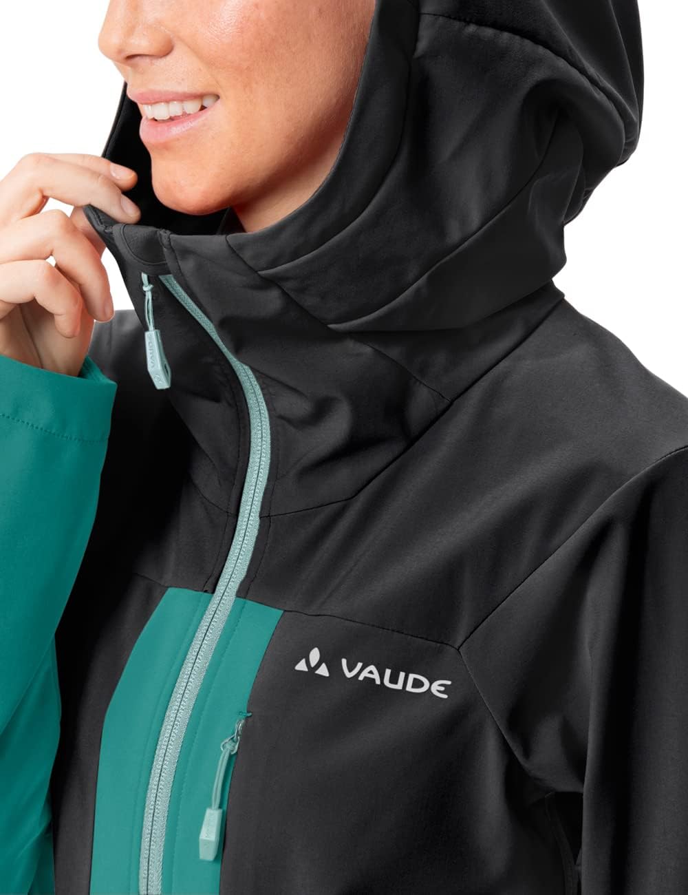 VAUDE Damen Women's Monviso Softshell Jacket Jacke 38 Schwarz, 38 Schwarz