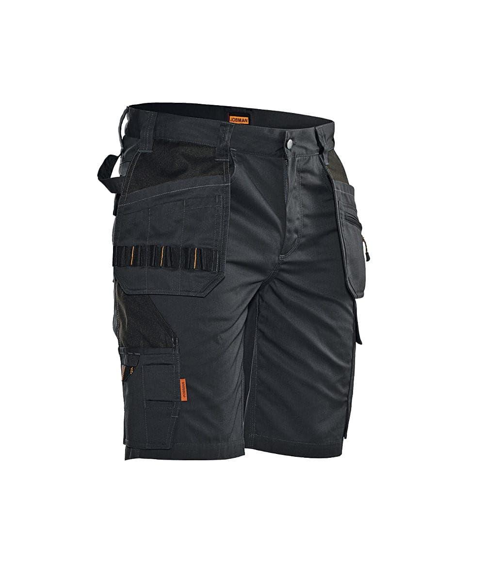 JOBMAN Kurze Handwerkerhose 2722 Schwarz, Grösse 48 48 Schwarz, 48 Schwarz