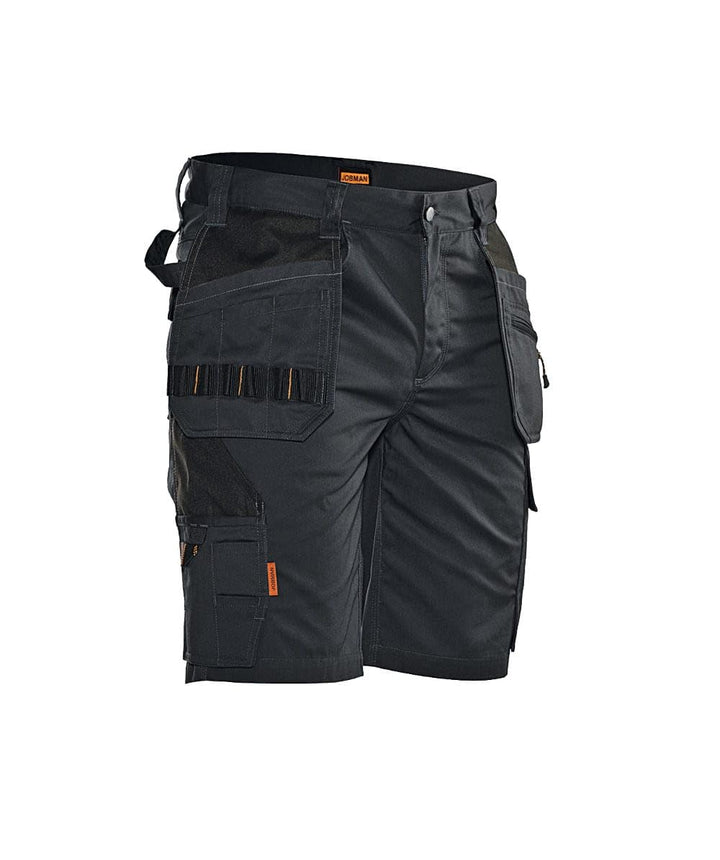 JOBMAN Kurze Handwerkerhose 2722 Schwarz, Grösse 48 48 Schwarz, 48 Schwarz