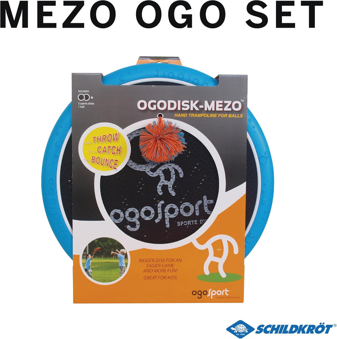Schildkröt® Ogo Sport Set Mezo, 2 extra grosse Ogo Softdiscs Ø38cm, 1 Ball, der beliebte Spiel-Klass