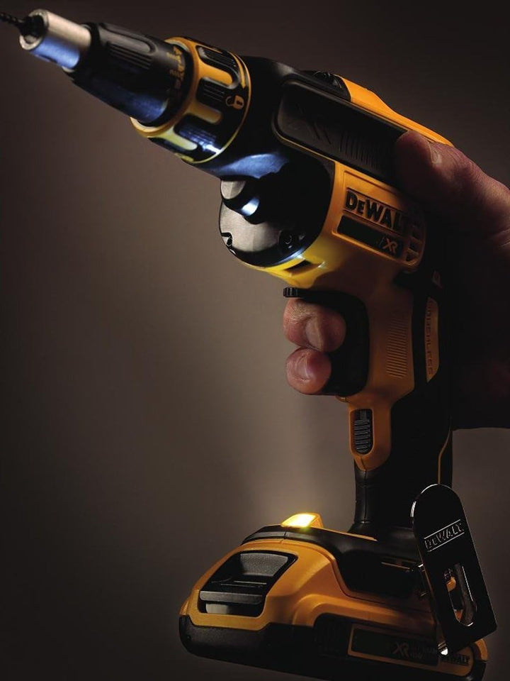 DEWALT Akku-Schnellschrauber (18V, 2Ah, Leerlaufdrehzahl 0-4.400 min-1, 1/4 Zoll Innensechskant, ink