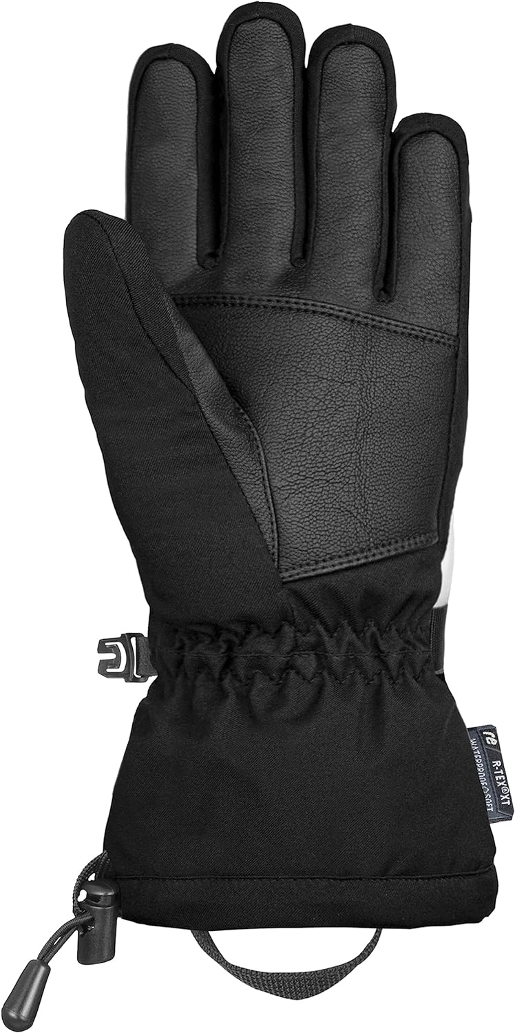 Reusch Damen Handschuhe Demi R-tex Xt Extra Warm, Wasserdicht, Atmungsaktiv 7 schwarz / weiss, 7 sch