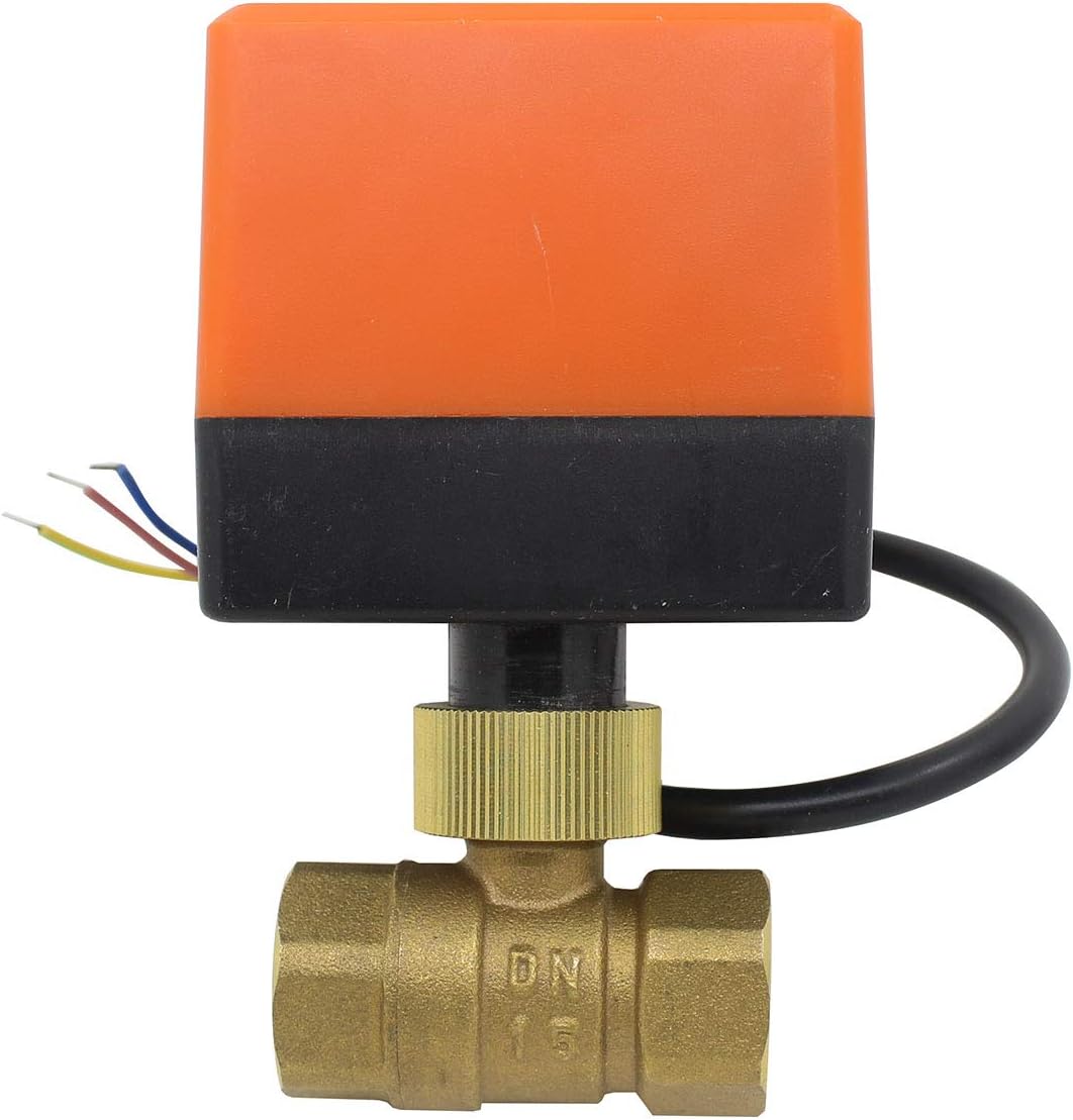 2-Wege-Ventil, motorisiert, Elektromotor, normalerweise geschlossen, 220 V, 1/2 3/4 1 1-1/4 1-1/2 2