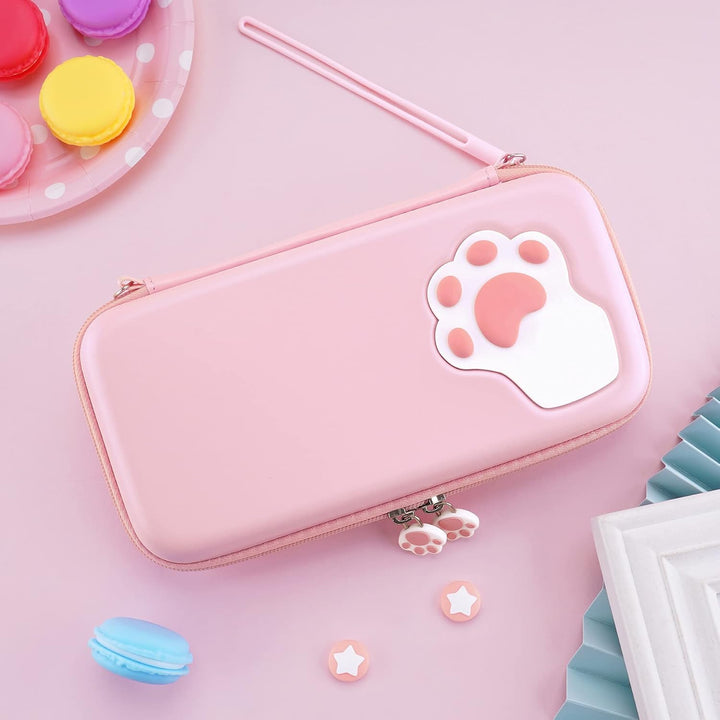 Tasche für Nintendo Switch Lite,Harte Tasche Tragetasche Hülle Case Schutzhülle,weiches Velet Futter
