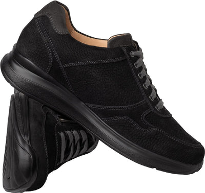 Ganter Herren Harald-H Sneaker 43 EU Schwarz, 43 EU Schwarz