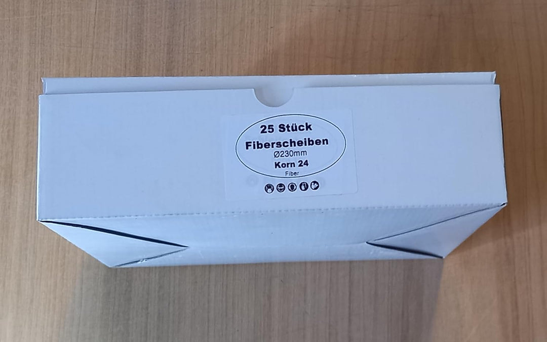 Fiberscheiben Eckra Ø 230 mm 25 Stück P 24 Fiberschleifscheiben Schleifscheiben