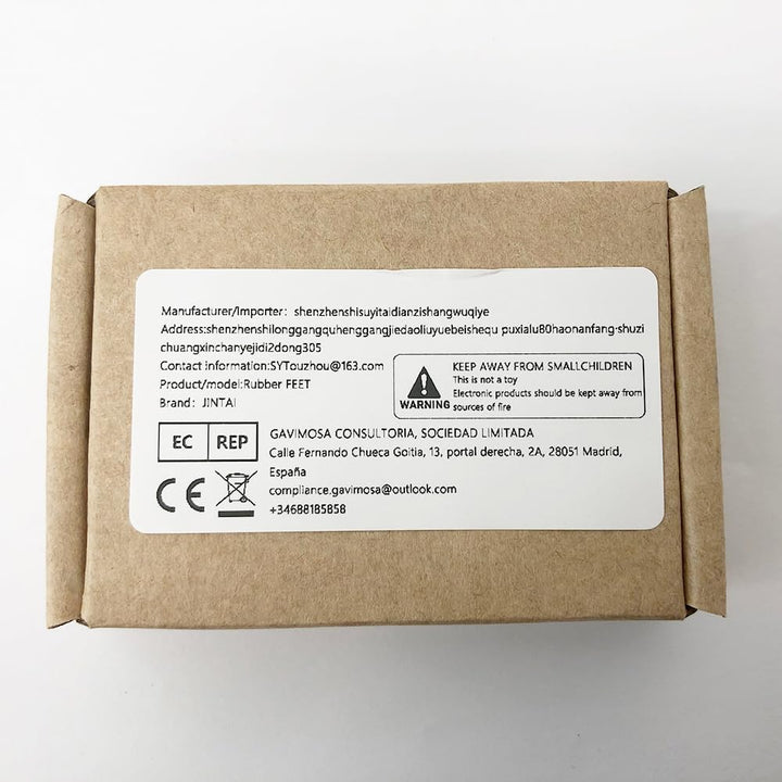 JINTAI 2pcs Rubber Foot Feet Strips Pads Ersatz für Dell Latitude 7420 (25,7 cm)
