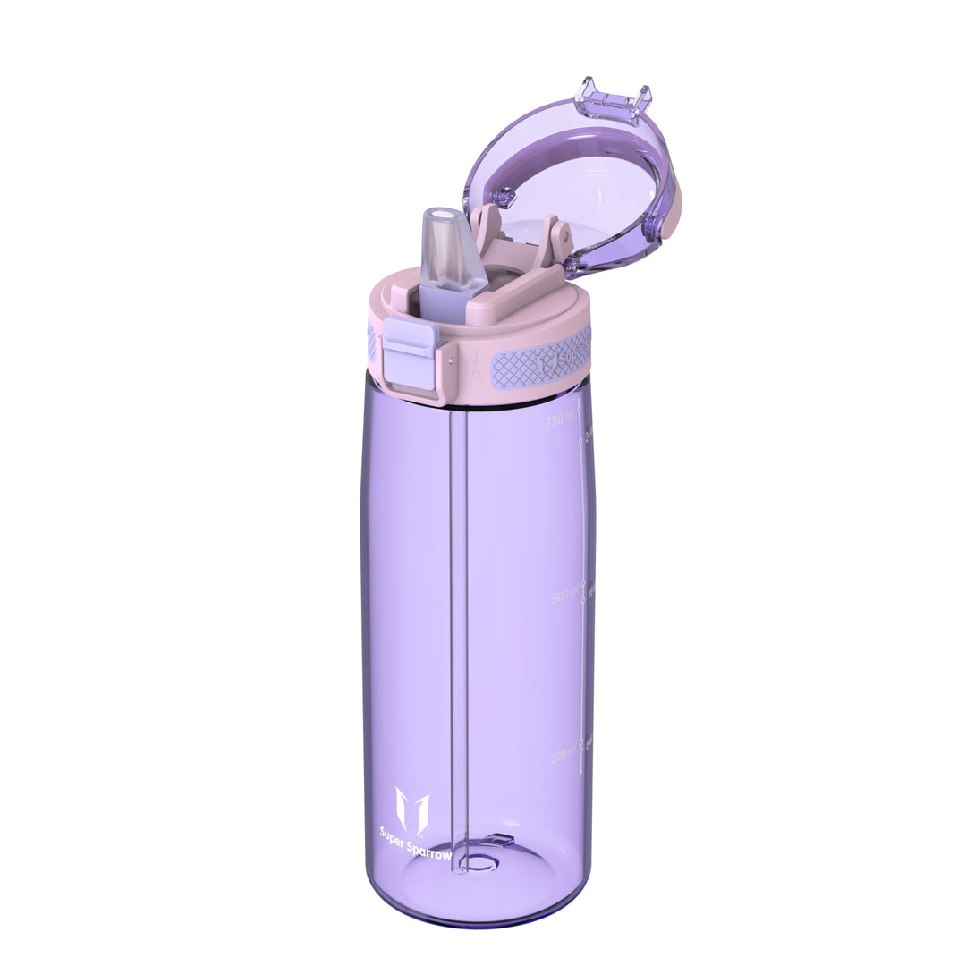 Super Sparrow Trinkflasche - TouchSip Wasserflasche - 500ml, 750ml, 1000ml - BPA-frei - Ideale Sport