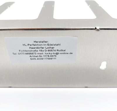 Gewürzregal Gewürzboard für Gewürzriesen u. Gewürzzwerge T08 aus Edelstahl Modern 1 - Pack, Modern 1