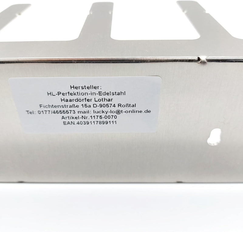 Gewürzregal Gewürzboard für Gewürzriesen u. Gewürzzwerge T08 aus Edelstahl Modern 1 - Pack, Modern 1