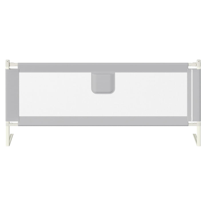 Bettschutzgitter 180×80 cm Rausfallschutz Bett – Bettgitter für Baby & Kleinkind, höhenverstellbar 6