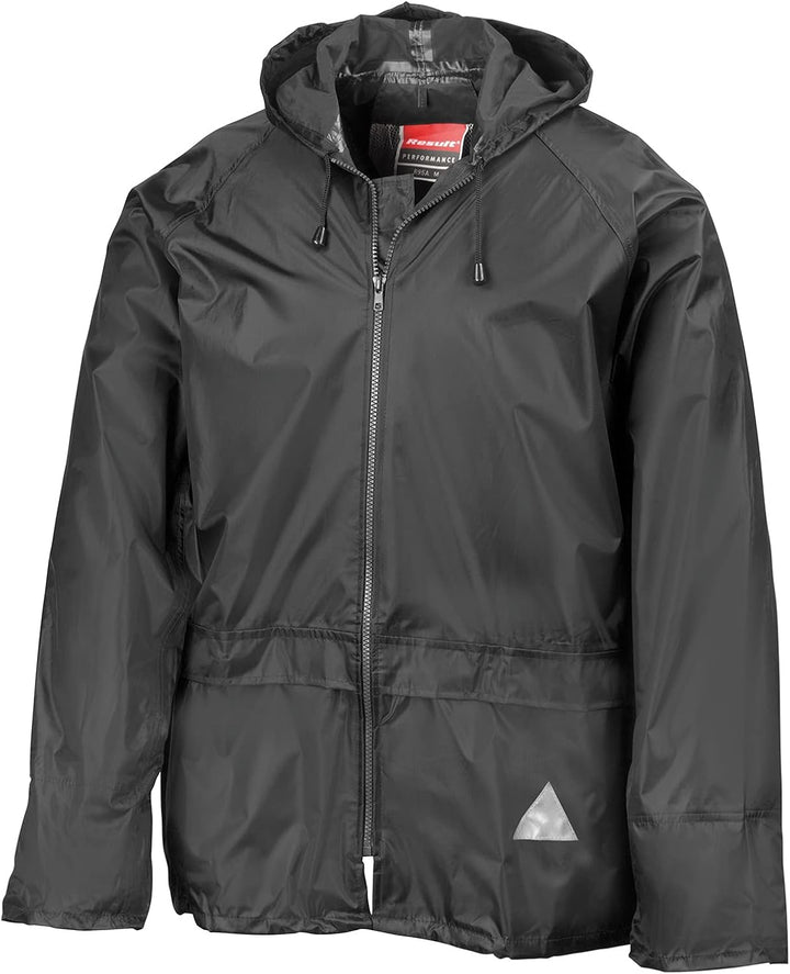 Result Schwerer, wasserdichter Herren-Regenanzug (Jacke und Hosenanzug) XXL Rot, XXL Rot
