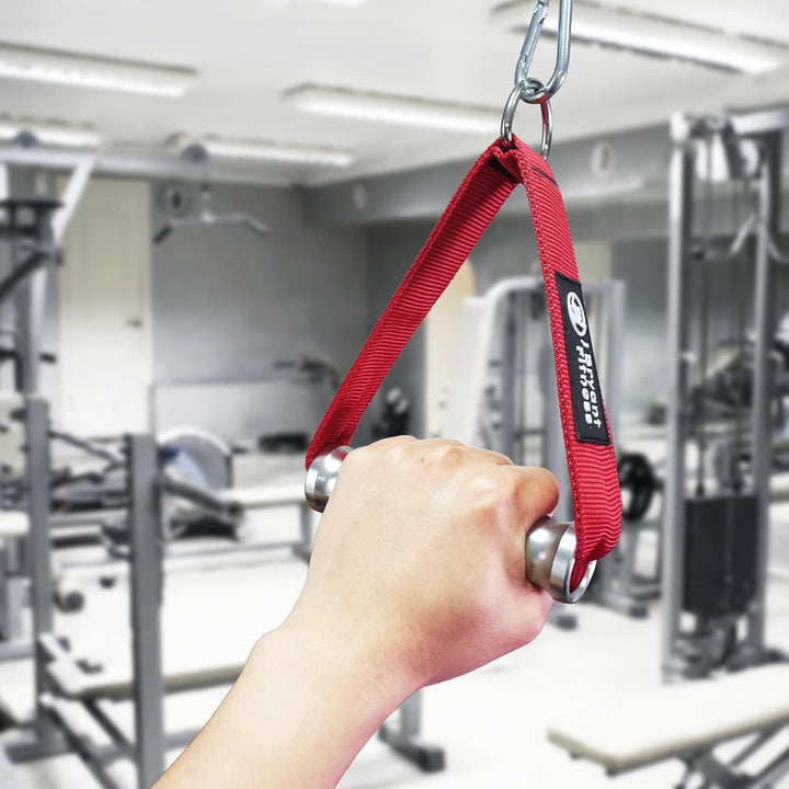 J Bryant Fitness Resistance Band Handle Cable Machine Attachment for Pulley Machine Heavy Duty Metal