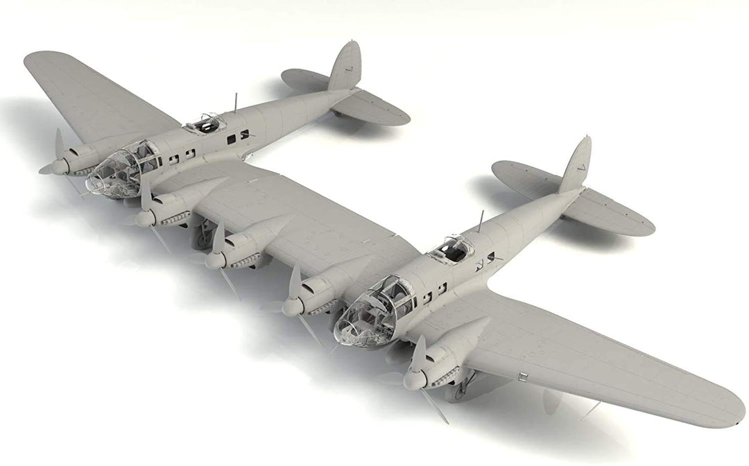 ICM 48260 He 111Z-1 Zwilling WWII German Glider Tug 1/48 Scale Model Kit