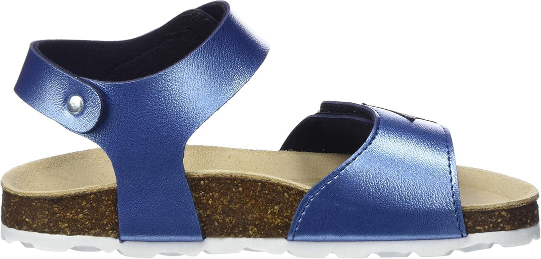 Richter Mädchen Bio Sandale, Blauer Brunito