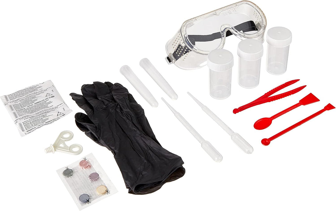 Clementoni Galileo Lab – Kristalle selbst züchten Starter-Set, Experimentierkasten für kleine Wissen