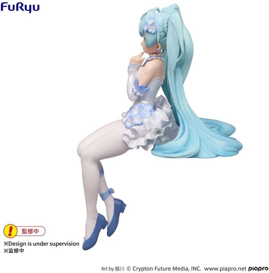 Hatsune Miku - Flower Fairy Nemophila - Statuette Noodle Stopper 15cm