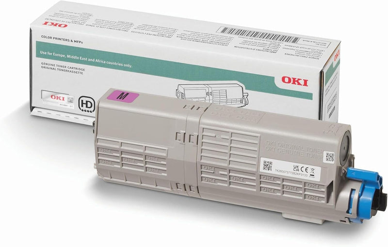 OKI 46490622 Toner 6000 Seiten magenta Tonerkartusche und Laser – Tonerkartuschen und Laser (magenta