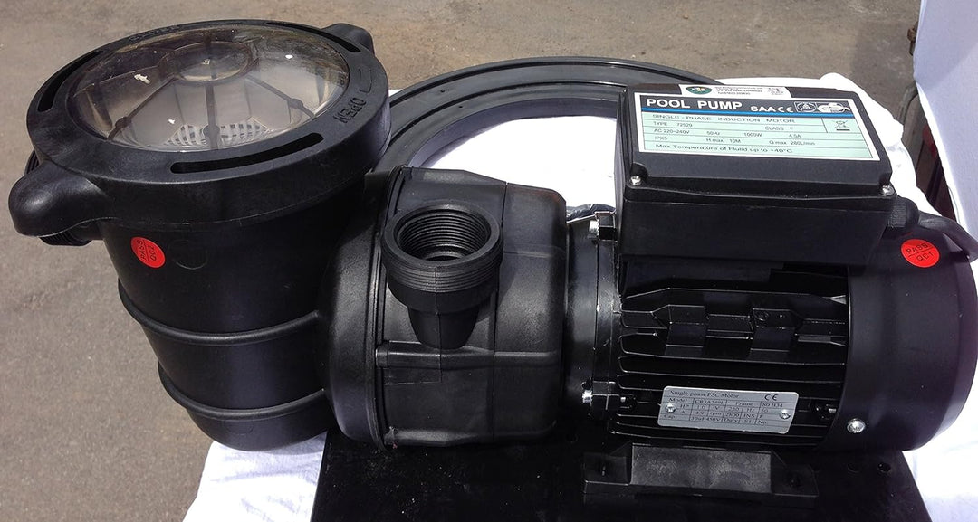 HST Profi Leis Poolpumpe 14,4 m3, 14400 Liter/Std, 550 W I Erweiterbare Filterpumpe mit geringer Ene