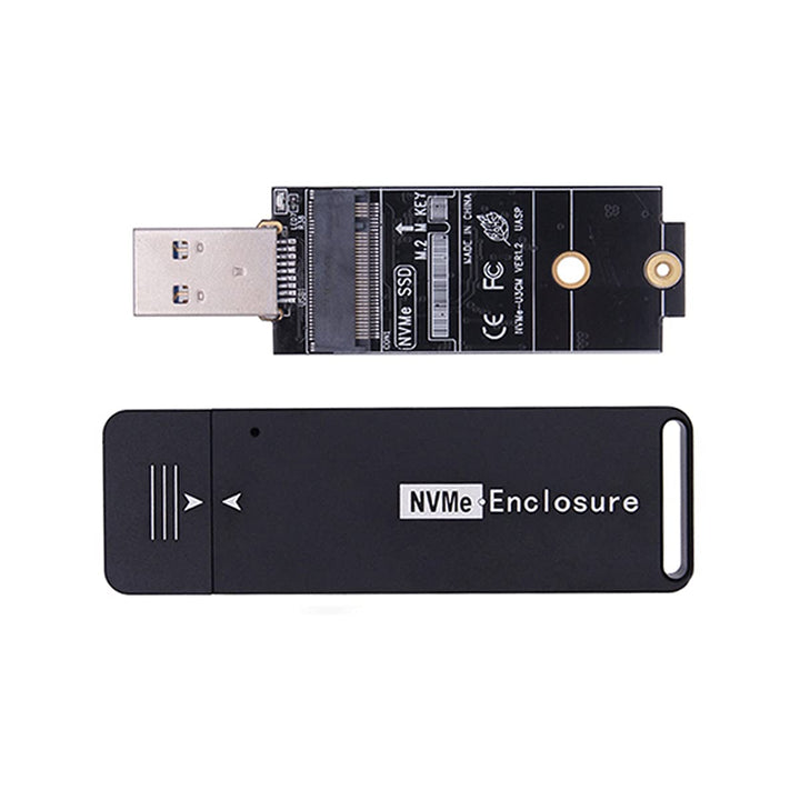 CY M.2 NVME SSD Gehäuse-Adapter USB 3.1 Gen2 10 Gbp auf NVME PCI-E M-Key Solid State Drive Externes