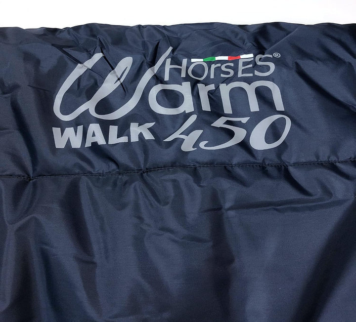 Horses, Winter Boxdecke Warm Walk für Pferd 450 gr, Gepolstert, Weich, Bequem, Ideal für Box, Widers