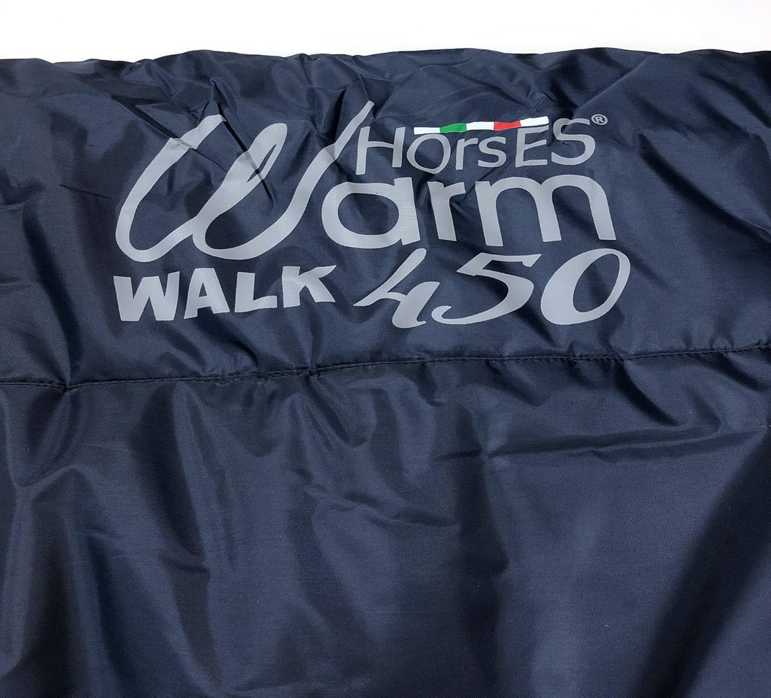 Horses, Winter Boxdecke Warm Walk für Pferd 450 gr, Gepolstert, Weich, Bequem, Ideal für Box, Widers