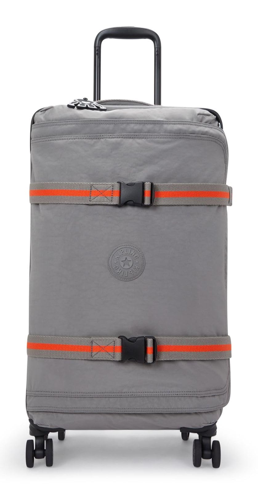 Kipling Spontaneous M Mittelgrosses Rollgepäck, hochkant, Inviting Grey (Grau)