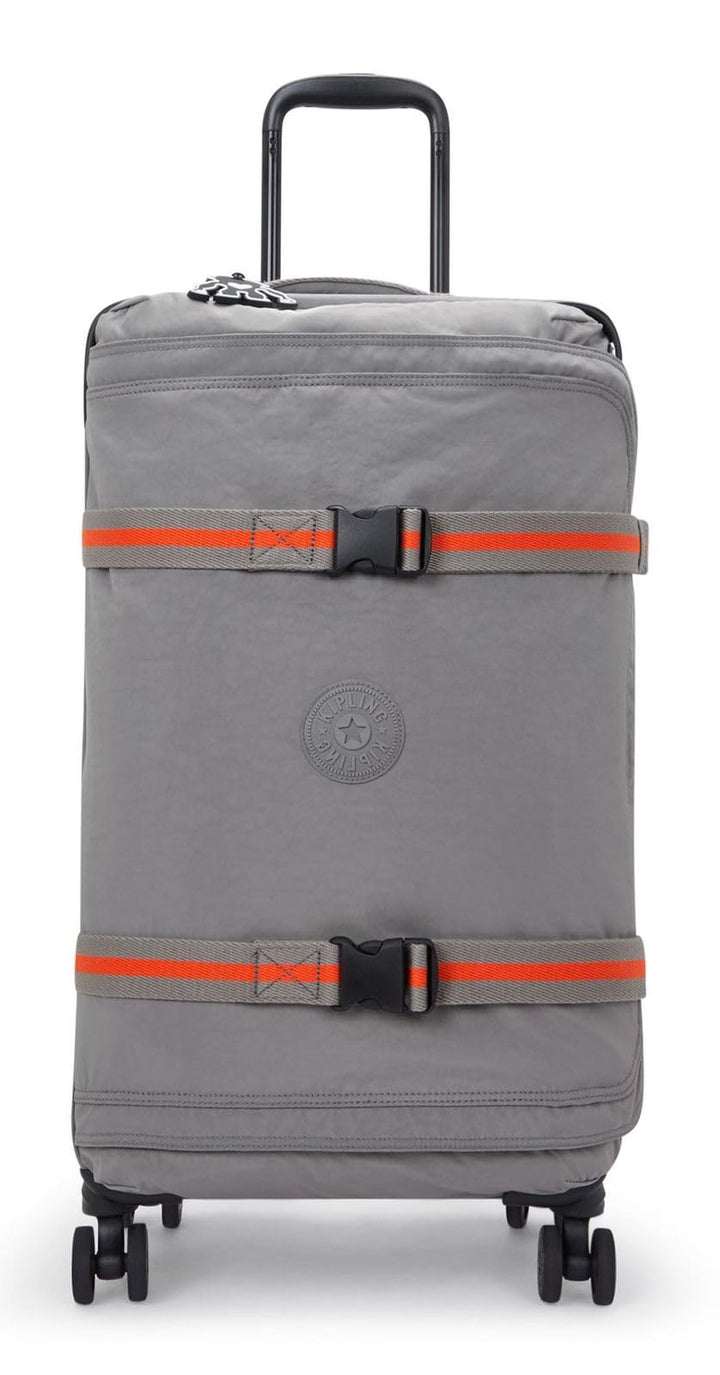 Kipling Spontaneous M Mittelgrosses Rollgepäck, hochkant, Inviting Grey (Grau)