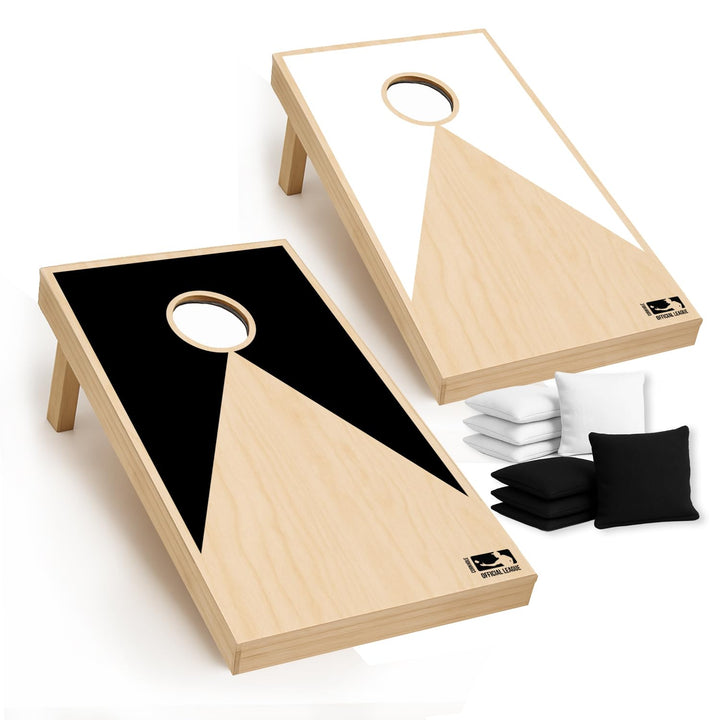 Original Offizielles Cornhole | Amerikanisches Cornhole | Einfach zu transportieren | Offizielle Abm