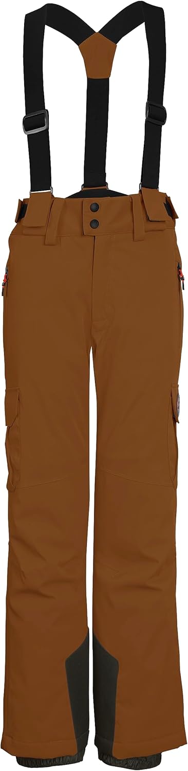 Killtec Jungen Skihose/Funktionshose mit Latz, Schneefang und Kantenschutz Ksw 128 Bys Ski Pnts 128