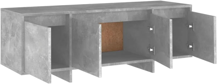 vidaXL TV Schrank mit 4 Türen Lowboard TV Möbel Tisch Board Sideboard Fernsehtisch Fernsehschrank Hi