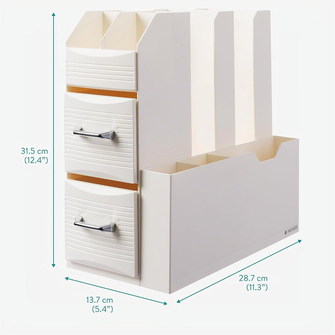 Navaris Kaffee und Tee Organizer Set - Aufbewahrungsbox Kaffeezubehör Zuckersticks Kaffeesahne - Tee