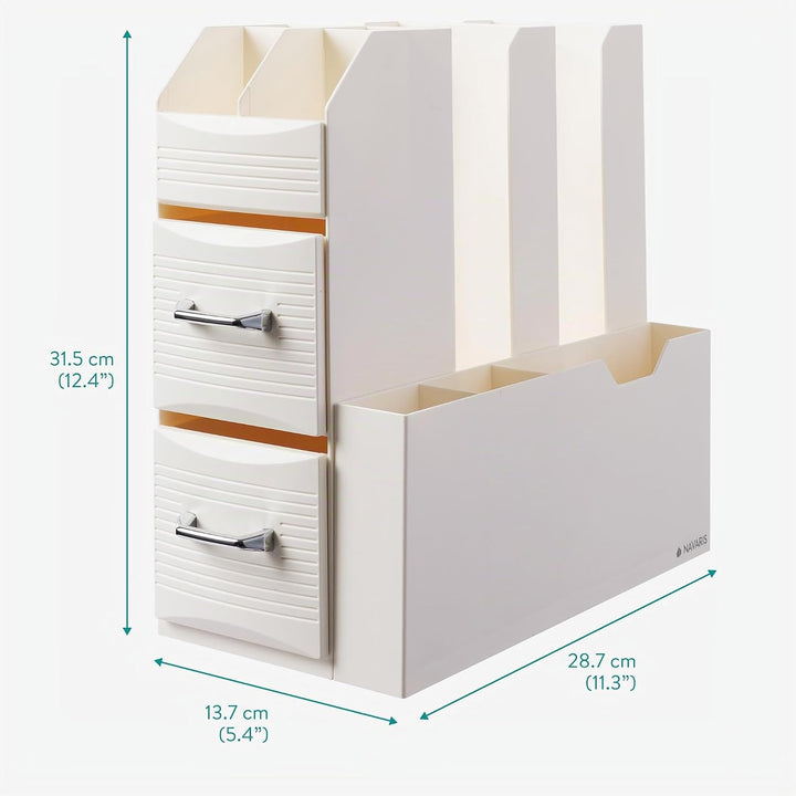 Navaris Kaffee und Tee Organizer Set - Aufbewahrungsbox Kaffeezubehör Zuckersticks Kaffeesahne - Tee