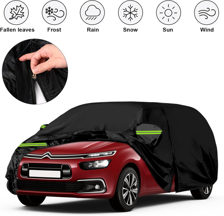 Autoschutzhülle Auto Abdeckung Geeignet für 2006-2022 Citroen C4 Picasso, Autoabdeckung Auto Abdeckp