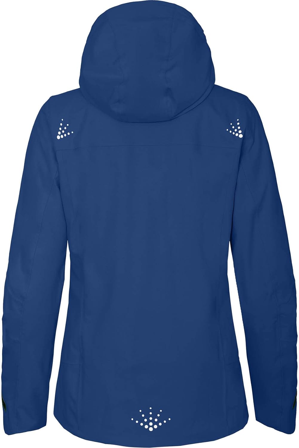 Bergson LEKNES Thermo | Damen Regenjacke, leicht wattiert, recycelt, 20000 mm Wassersäule - recycelt