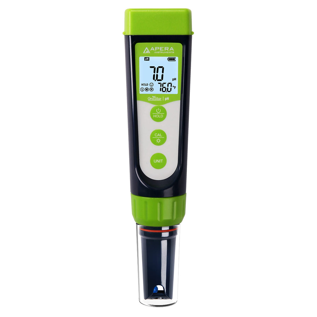 Apera GroStar GS1 pH-Taschenmessgerät-Set (Gen II) für Messungen in Hydrokulturen