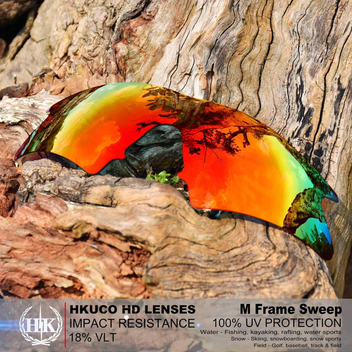 HKUCO Plus Replacement Lenses For Oakley M Frame Sweep 5 pair Combo Pack