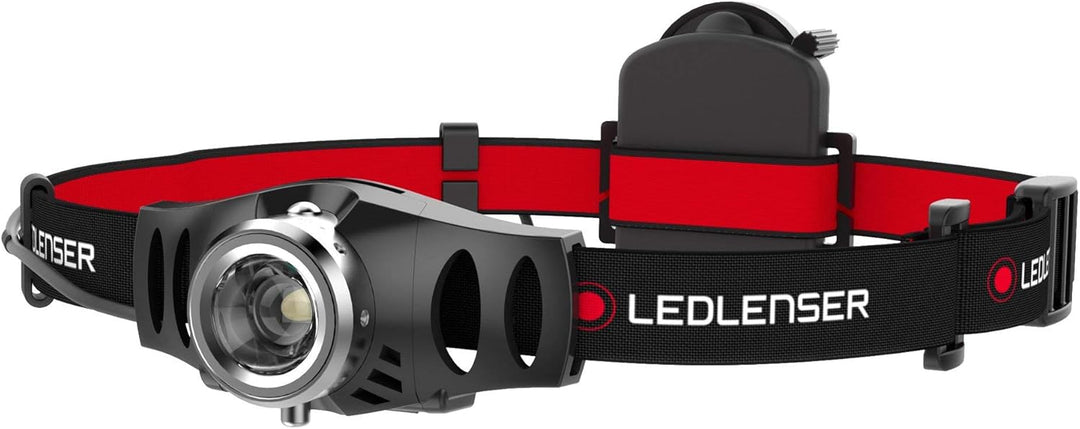 Ledlenser H3.2 Stirnlampe LED, fokussierbar, schwenkbar, 120 Lumen, stufenlos dimmbar, Leuchtweite 1