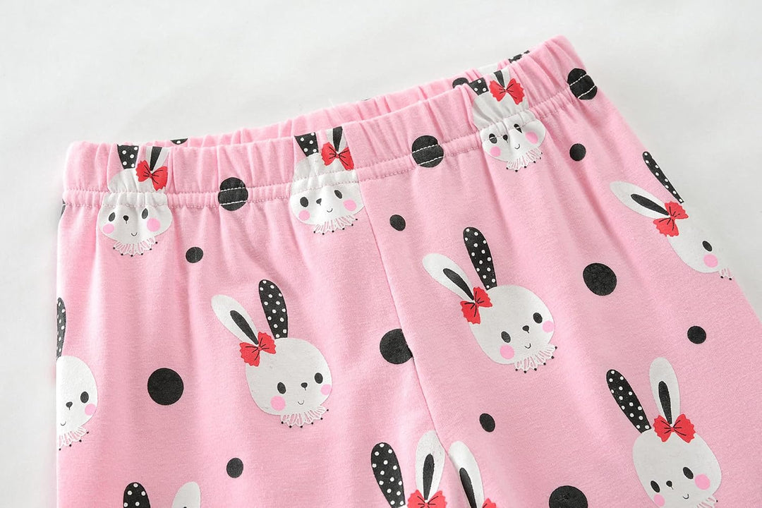 EULLA Kinder Mädchen Schlafanzüge Langarm Baumwolle Winter Pyjama Set Einhorn Prinzessin Dino Hase E