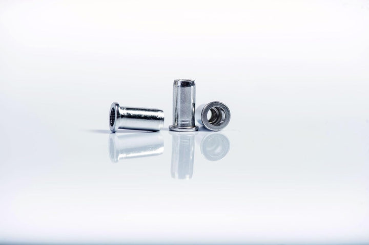 Blindnietmuttern A2-Edelstahl Kleinkopf M 8 x 11 x 17 mm, 100 Stück, (1433730)
