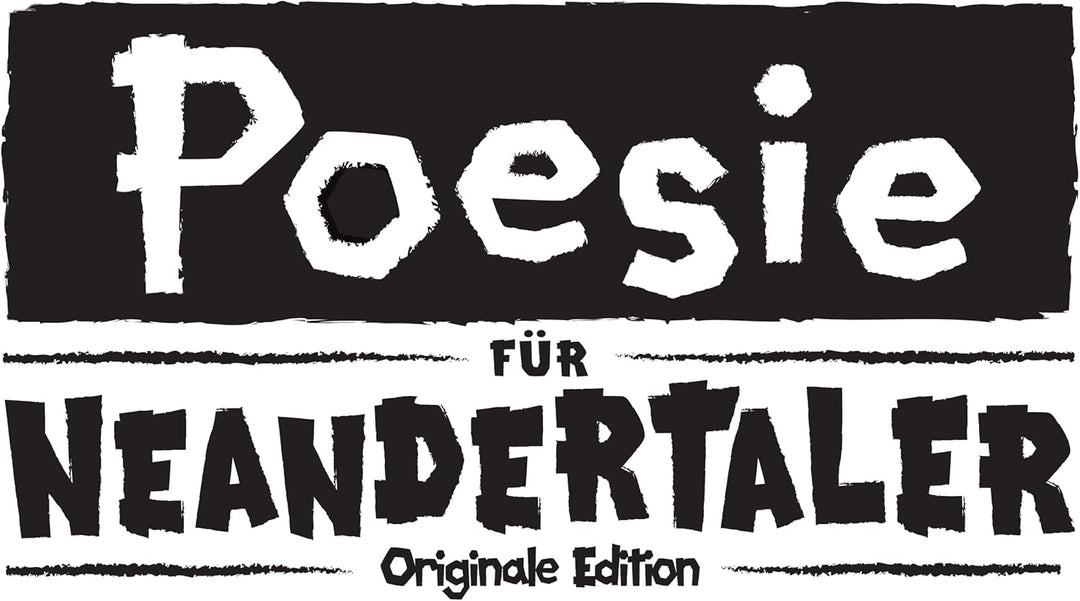 Exploding Kittens, Poesie für Neandertaler, Partyspiel, Kartenspiel, 2+ Spieler, Ab 7+ Jahren, 15 Mi