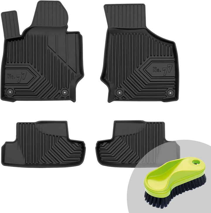 FROGUM No.77 Gummimatten Ganzjahresset von Auto Fussmatten Autofussmatten für Audi TT 8J 2006-2014 |