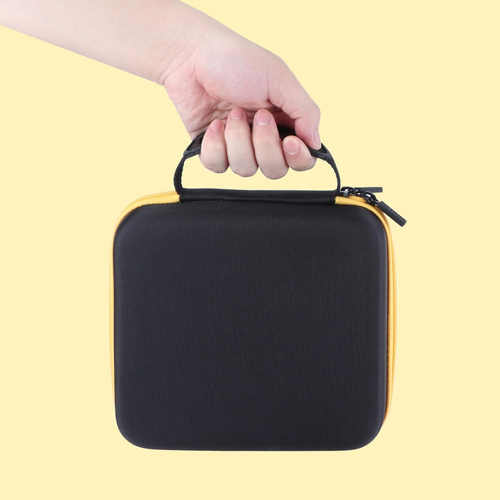 Hartschalen Schutzhüllen Tasche Geeignet für Kodak Dock Plus 4PASS Fotodrucker (Schwarz + Gelb), Sch