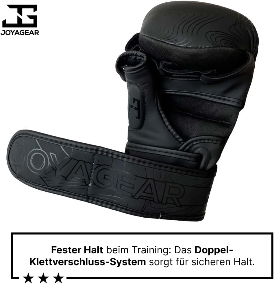 JOYAGEAR - MMA Handschuhe Essential - Hergestellt aus hochwertigem Kunstleder - Kampfsport Handschuh