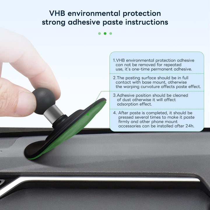 FANAUE Kugelkopf Magnetständer Halterung Kompatibel mit Garmin GPS Mount Und Doppelsockelarm, Kugelk