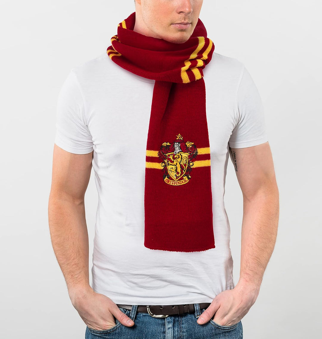 Ciao- Cloak Cape Tunic Deluxe official Harry Potter Wizarding World (One size adult) with embroidere