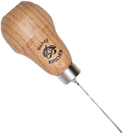 "KIRSCHEN" Werkzeuge 5720005 | Zierschutzeisen gebogen mit Birnenheft, 0,5mm, Stich 11 Stich 11 gebo
